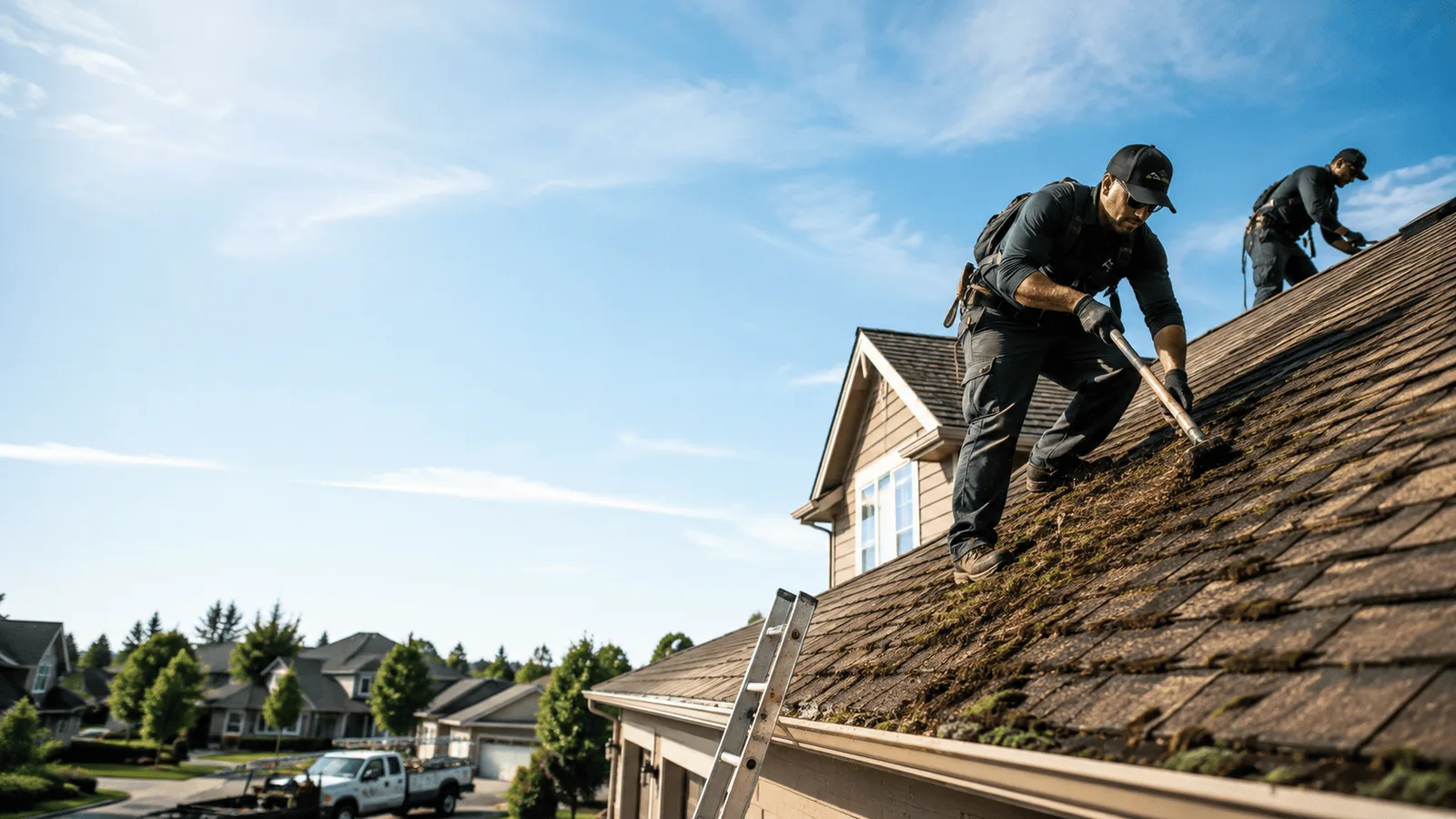 Roof Moss Removal in Cairo, OH near me
